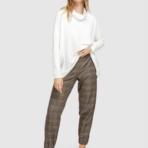 Pantaloni conici crop Helmidge marimi 3XL