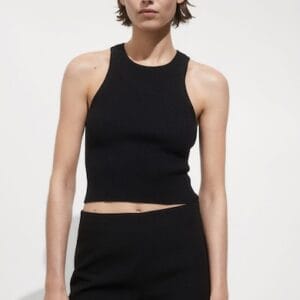 Top crop cu striatii Orwell Mango marimi 3XL