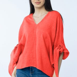 Bluza de vara cu funde