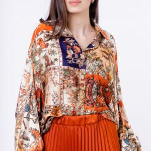 Camasa din satin oversize