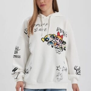 Hanorac cu model cu desene DeFacto marimi 2XL