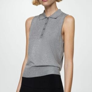 Pulover fara maneci Paco Polo Mango marimi 3XL