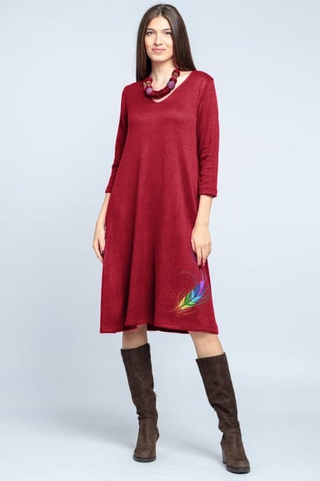 Rochie A line midi