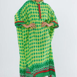 Rochie camasa oversize cu imprimeu geometric