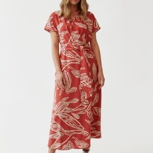 Rochie midi cu maneci chimono Tatuum marimi 3XL