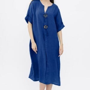 Rochie oversize din in
