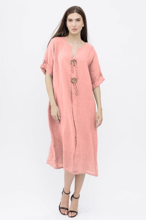Rochie oversize din in