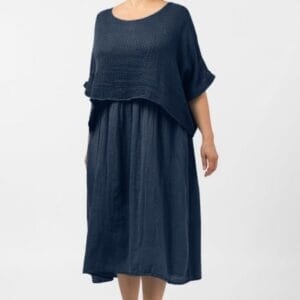 Rochie suprapusa cu bluza plasa