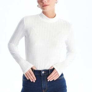 Bluza striata cu guler scurt LC WAIKIKI marimi 3XL