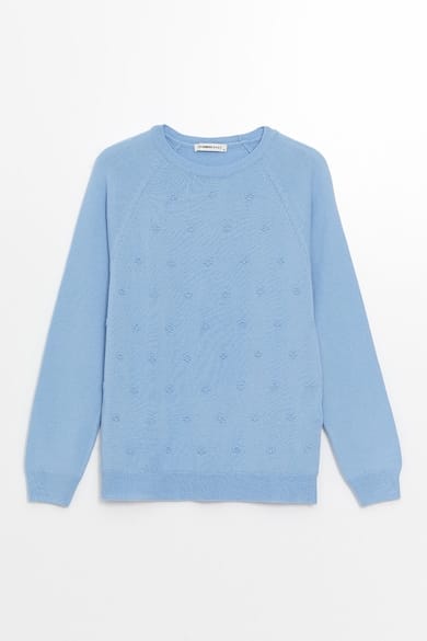 Pulver cu decolteu la baza gatului si maneci raglan LC WAIKIKI marimi 3XL