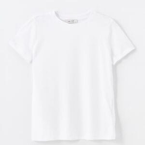 Tricou de bumbac cu decolteu la baza gatului LC WAIKIKI marimi 3XL