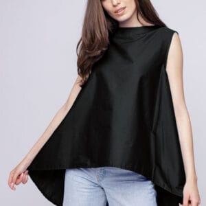 Bluza ampla neagra
