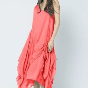 Rochie lunga in colturi