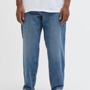Blugi bărbați mărimi mari Jack & Jones albastru deschis