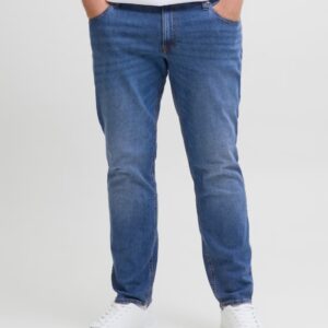 Blugi bărbați mărimi mari Jack & Jones albastru