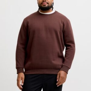 Bluză bărbați mărimi mari Jack & Jones visiniu