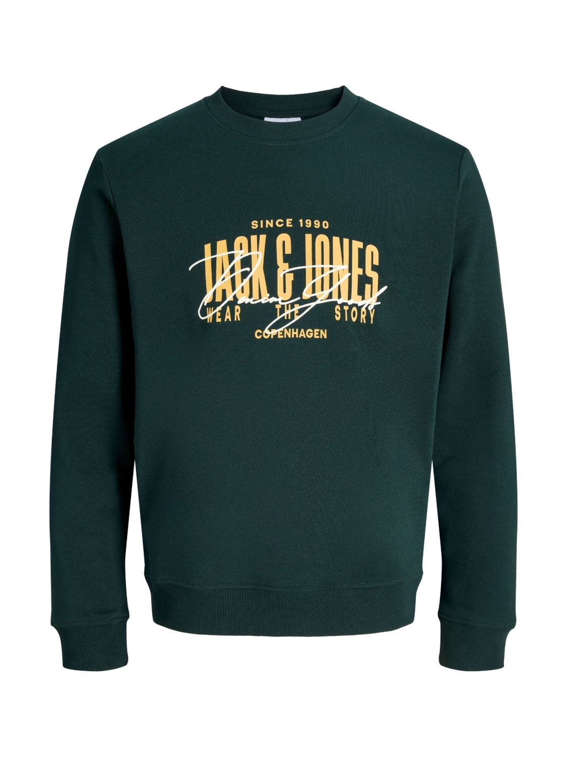 Bluză bărbați mărimi mari Jack & Jones verde inchis
