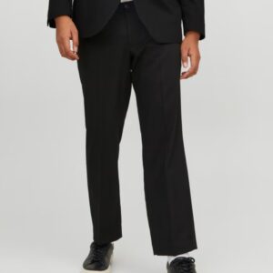 Pantaloni bărbați mărimi mari Jack & Jones negru
