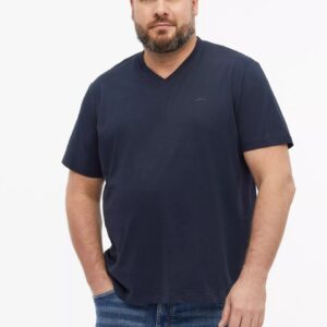 Tricou bărbați mărimi mari s.Oliver bleumarin inchis