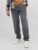 Jack & Jones Plus Blugi JJIMIKE JJORIGINAL, barbati cu talie inalta si croiala Conica, Gri inchis