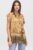 Bluza de vara tip poncho din matase cu reproducere dupa Pomul Vietii de Gustav Klimt mărime mare