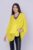 Bluza oversize petrecuta, din in, galben mărime mare