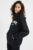 Hanorac unisex cu imprimeu logo, din fleece Converse mărime mare