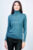 Helanca pulover, masura mare, cu cashmere, albastru turcoaz mărime mare