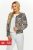 Jacheta de toamna marimi mari multicolor marime L (40) | XL (42)