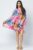 Rochie de plaja tip poncho din matase cu model gen Louis Vuitton mărime mare