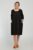 Rochie lalea din in, masura mare, neagra mărime mare
