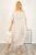 Rochie oversize lalea, din in bej mărime mare