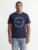 Jack & Jones Plus Tricou barbati, din bumbac, Regular Fit, JJBENSON, Bleumarin inchis