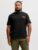 Jack & Jones Plus Tricou barbati, din bumbac, Regular fit, JJRUSH, Negru