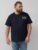 s.Oliver Tricou barbati cu imprimeu Ford®, decolteu la baza gatului, bleumarin inchis