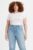 Tricou de bumbac cu decolteu la baza gatului Levi’s mărime mare