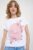 Tricou din amestec de modal cu imprimeu text GreenPoint mărime mare